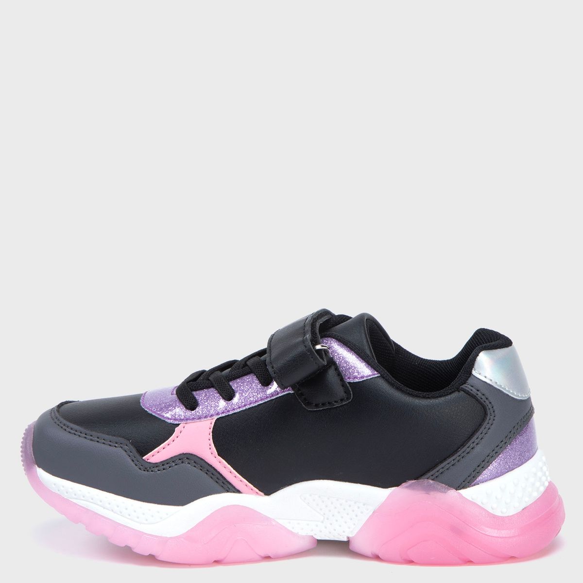 BARBIE - Zapatilla Infantil Cordon Negro Barbie (26 a 33)