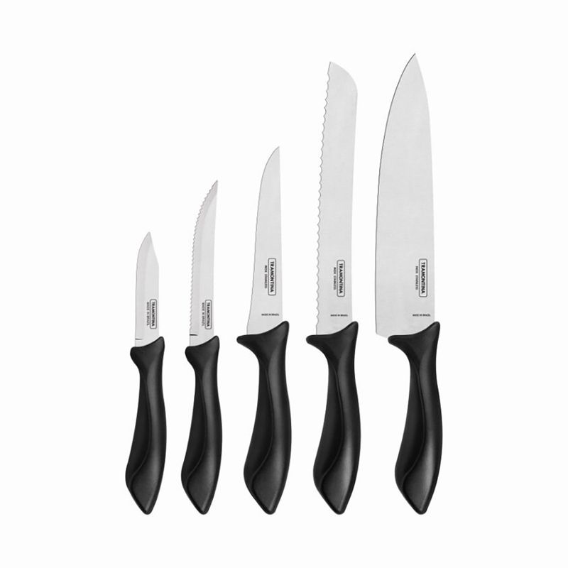 TRAMONTINA - Set X 5 Cuchillos Blister Tramontina