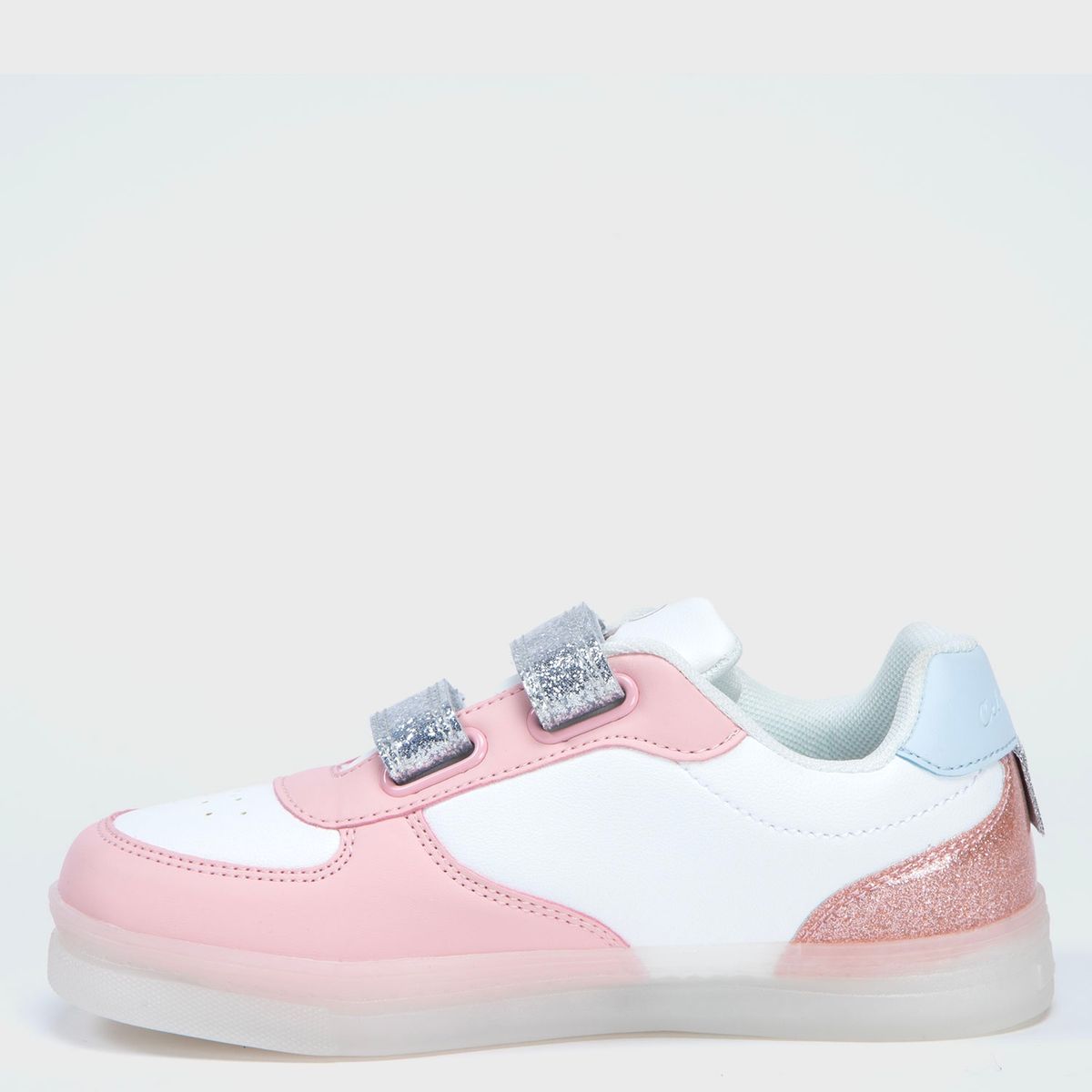 DISNEY - Zapatilla Urbana Niña Con Luces Rosado (24 a 33) Disney