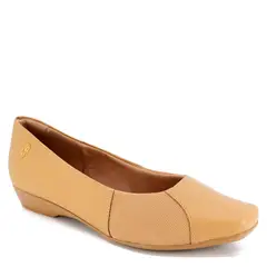 USAFLEX - Zapato Casual Mujer Cuero Beige