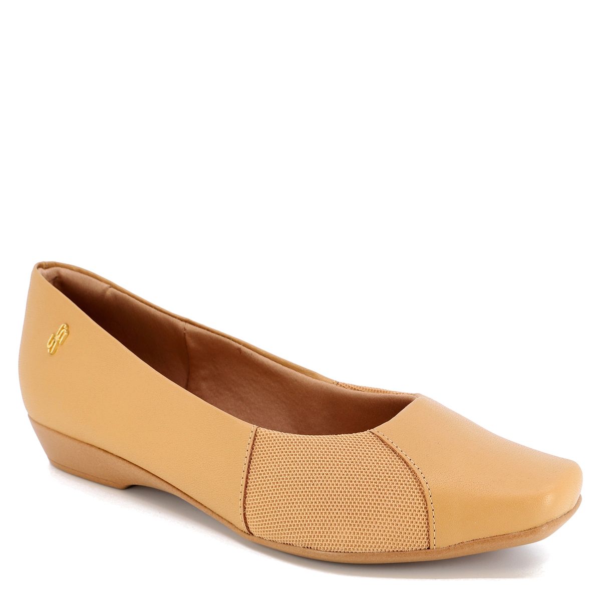 USAFLEX - Zapato Casual Mujer Cuero Beige Usaflex