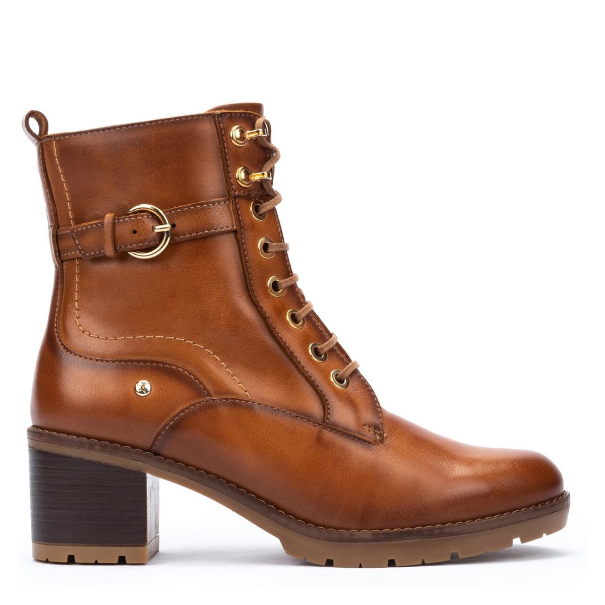 PIKOLINOS - Botín Mujer Cuero Café Pikolinos