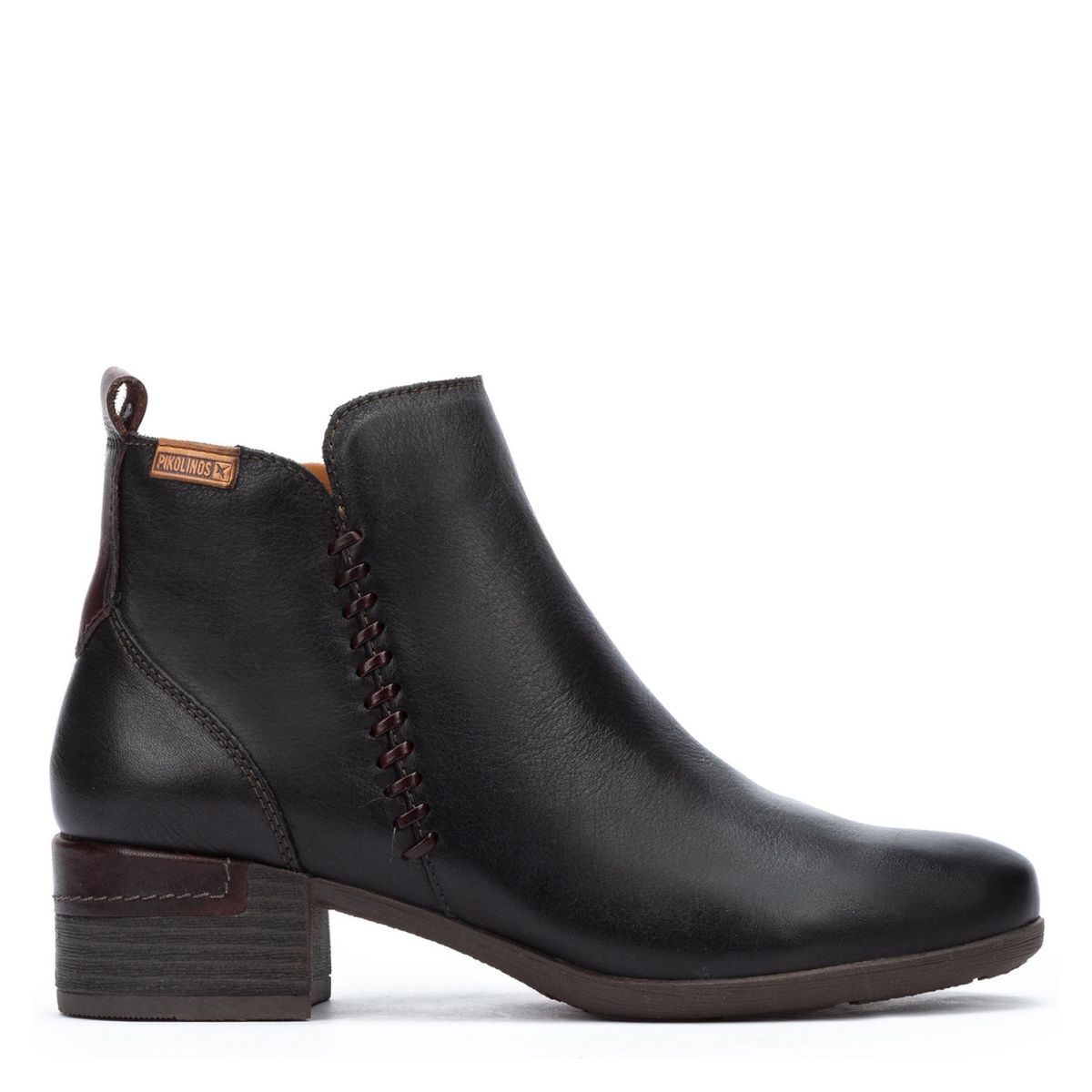 PIKOLINOS - Botín Mujer Cuero Negro Pikolinos