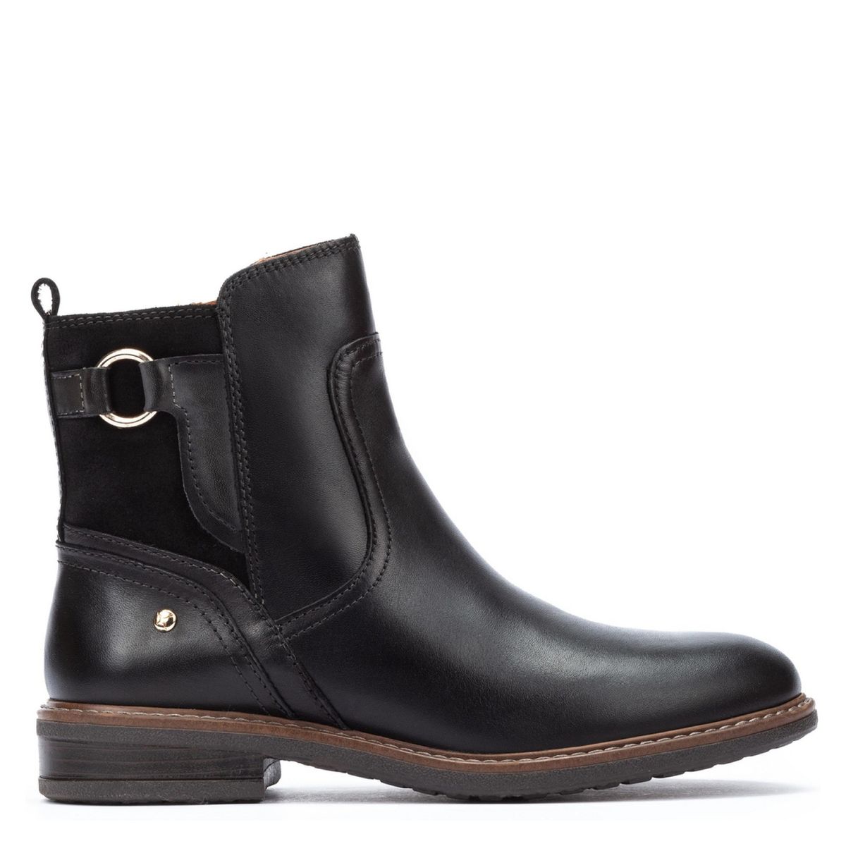 PIKOLINOS - Botín Mujer Cuero Negro Pikolinos