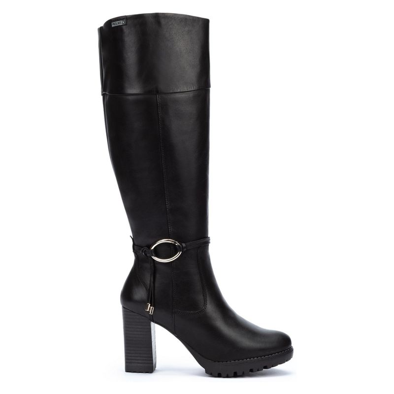 PIKOLINOS - Bota Mujer Cuero Negro Pikolinos