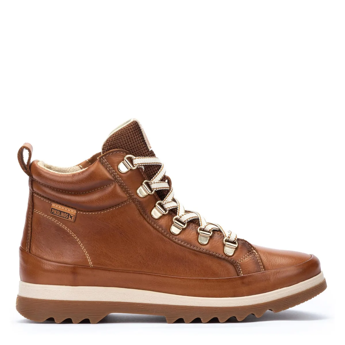 PIKOLINOS - Botín Mujer Cuero Beige Pikolinos