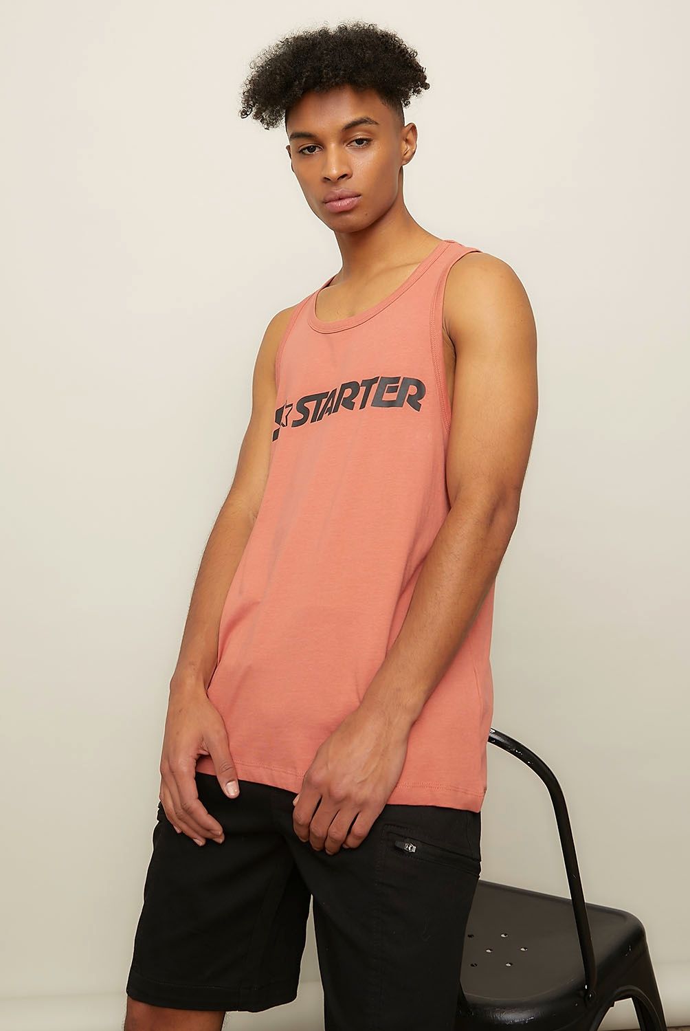 STARTER - Polera Sin Mangas Algodon Hombre Starter