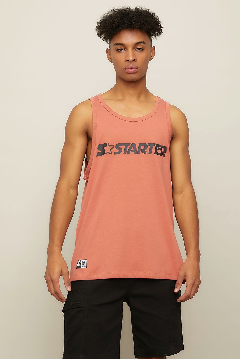 STARTER - Polera Sin Mangas Algodon Hombre Starter
