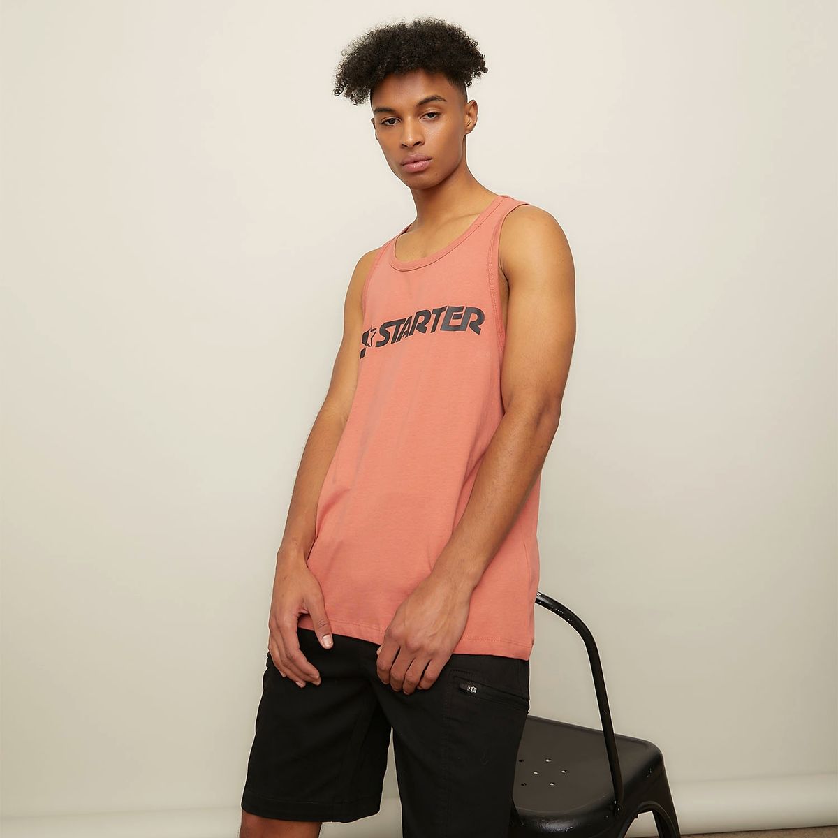 STARTER - Polera Sin Mangas Algodon Hombre Starter