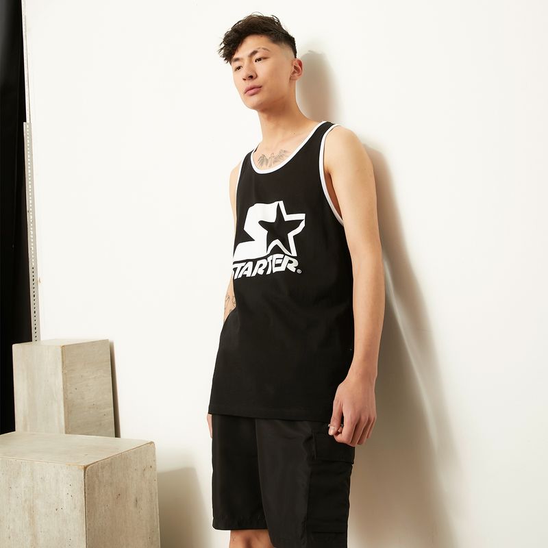 STARTER - Polera Sin Mangas Algodon Hombre Starter