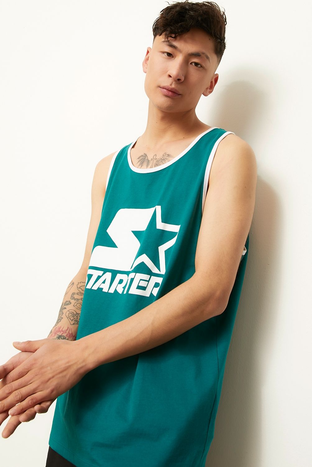 STARTER - Polera Sin Mangas Algodon Hombre Starter