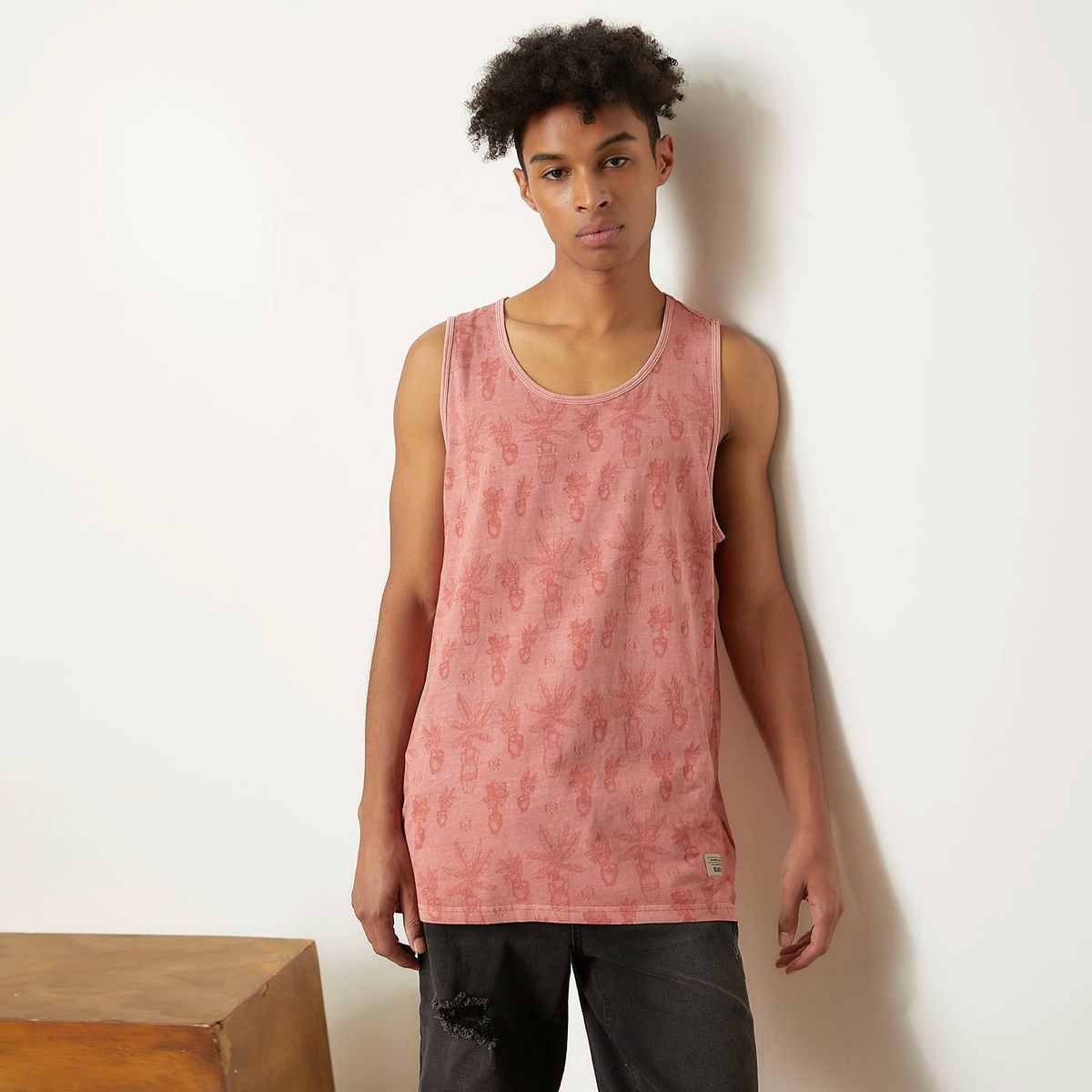 BEARCLIFF - Polera Musculosa Algodón Hombre Bearcliff