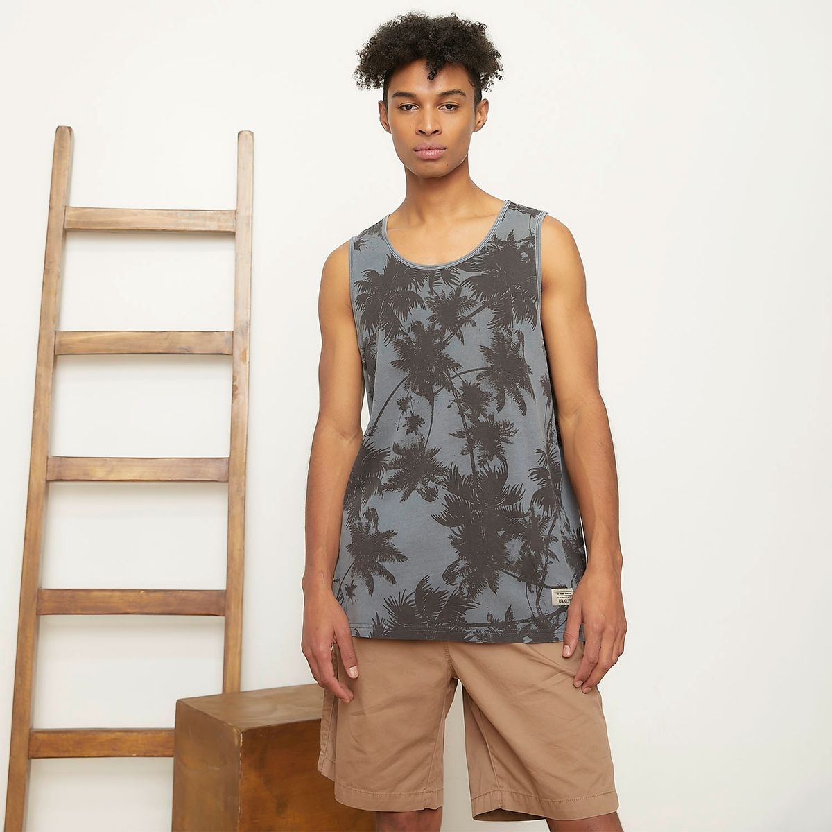 BEARCLIFF - Polera Musculosa Algodón Hombre Bearcliff