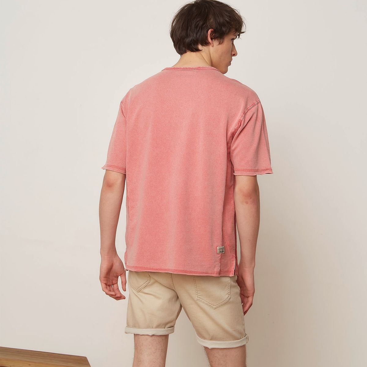 BEARCLIFF - Polera Manga Corta Algodón Oversize Hombre Bearcliff