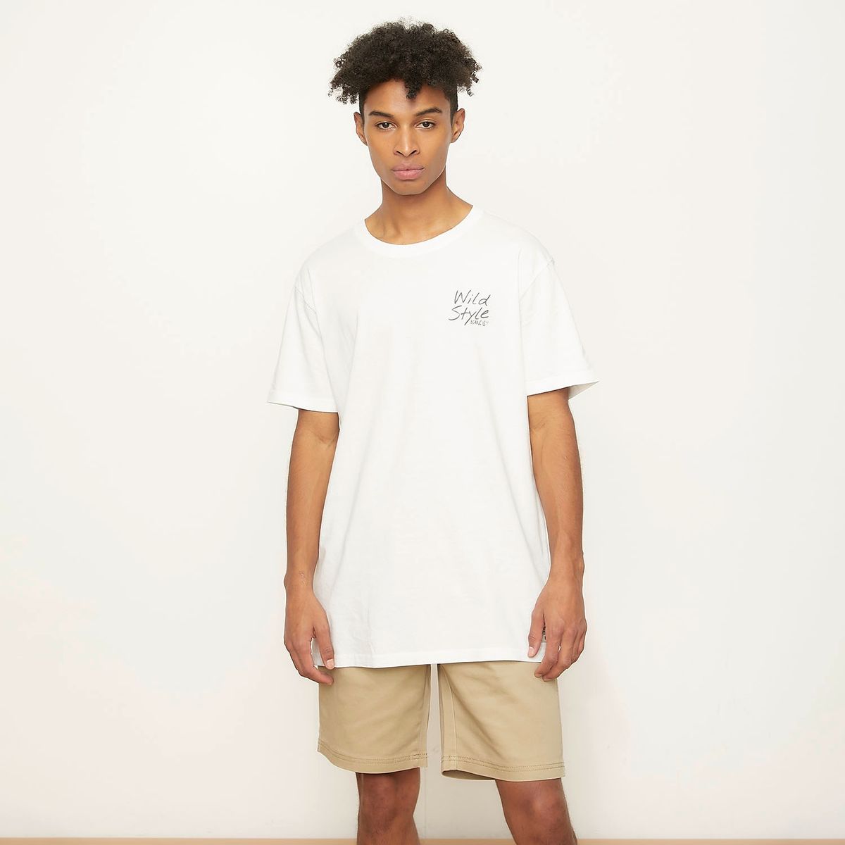 BEARCLIFF - Polera Manga Corta Algodón Long Fit Hombre Bearcliff