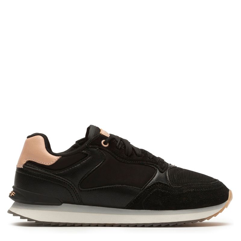 HOFF - Zapatilla Urbana Mujer Cuero Negro Hoff