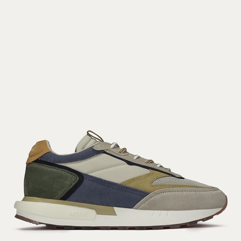 HOFF - Zapatilla Urbana Hombre Cuero Beige Hoff