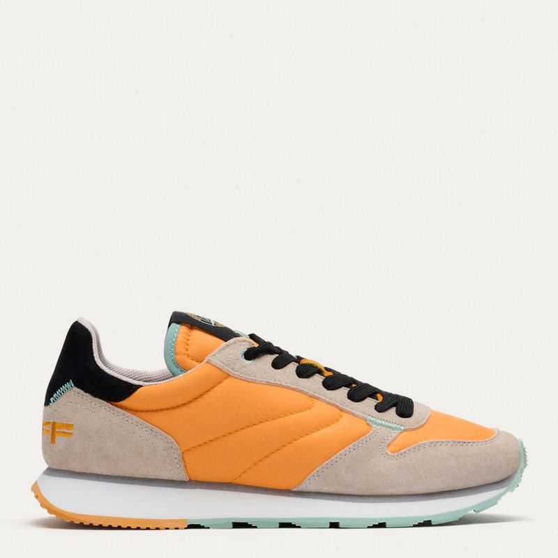 HOFF - Zapatilla Urbana Mujer Cuero Verde Hoff