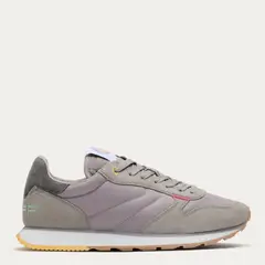 HOFF - Zapatilla Urbana Mujer Cuero Gris