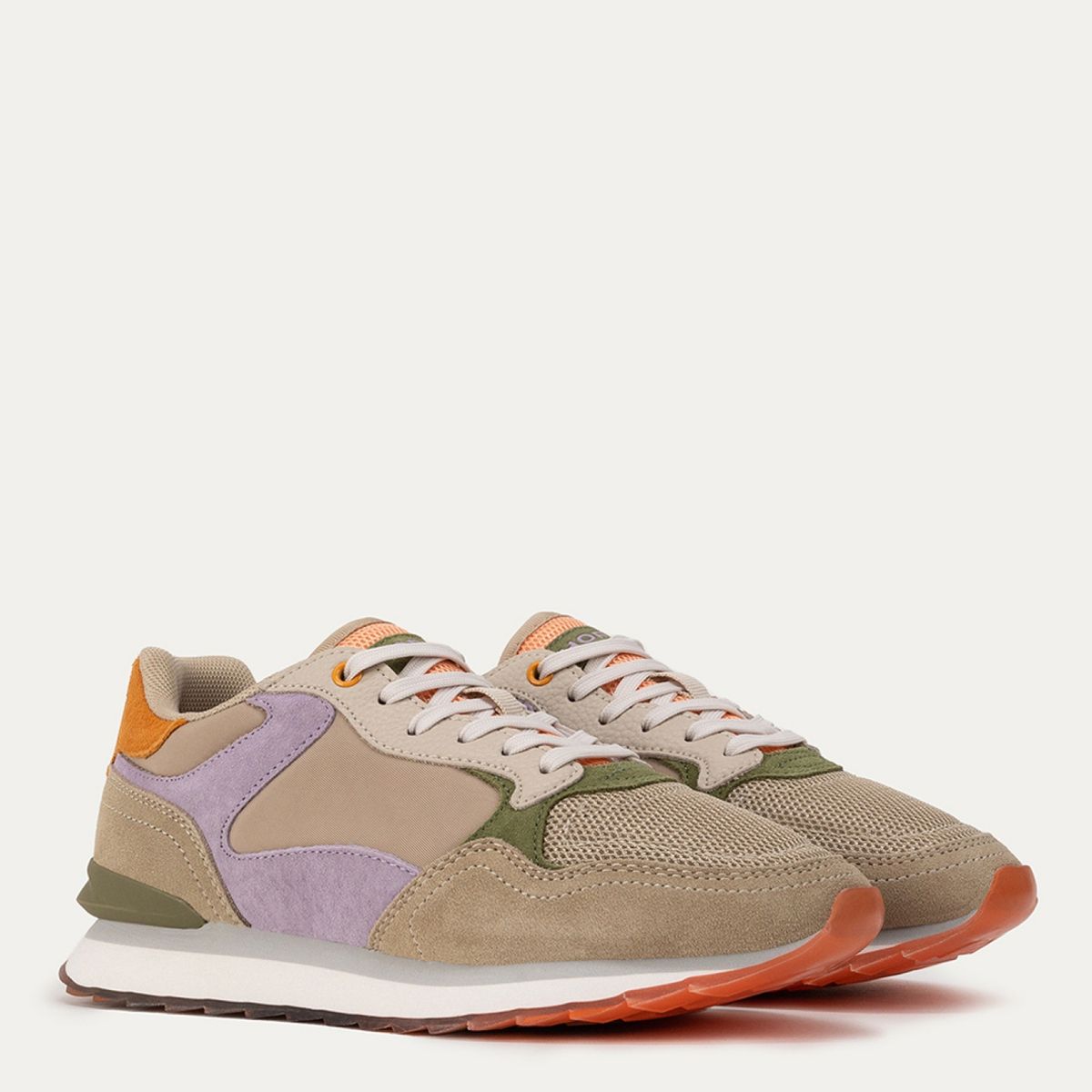 HOFF - Zapatilla Urbana Mujer Cuero Beige Hoff