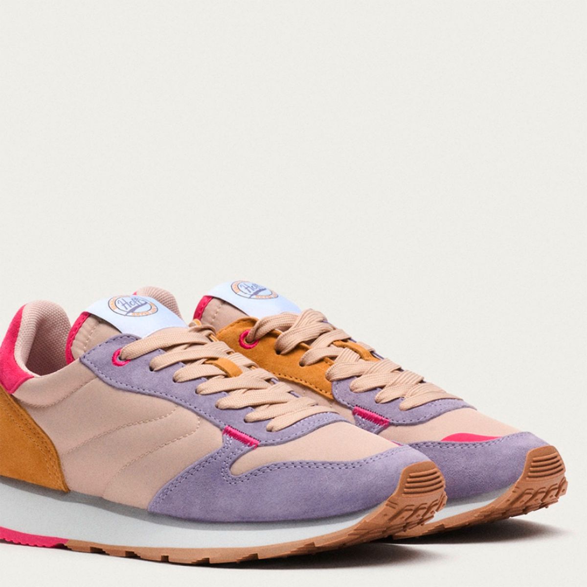 HOFF - Zapatilla Urbana Mujer Cuero Rosado Hoff