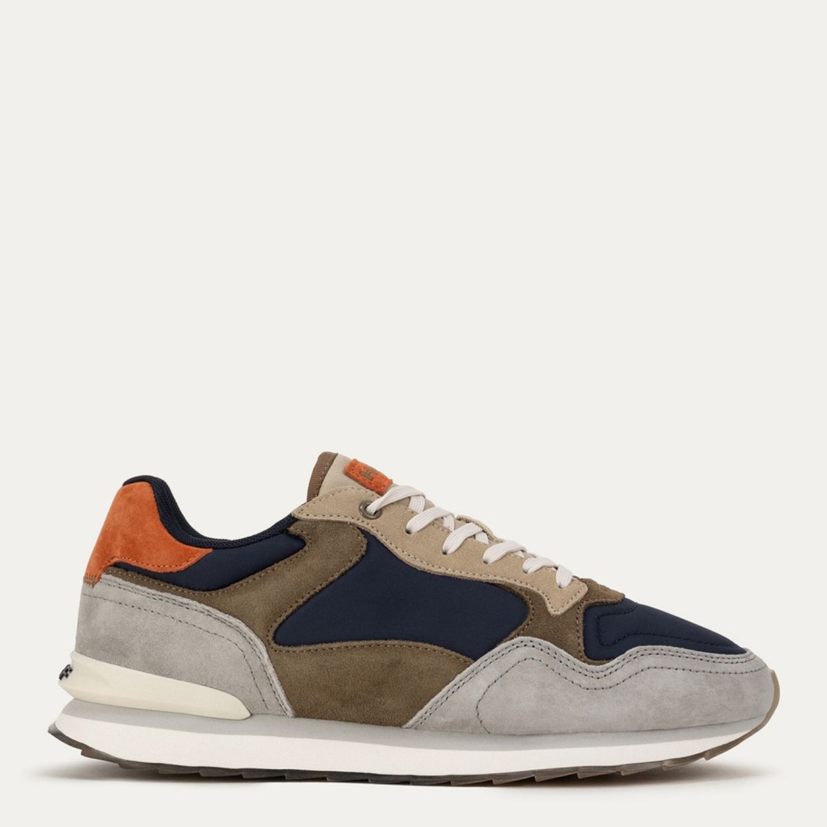 HOFF - Zapatilla Urbana Hombre Cuero Gris Hoff