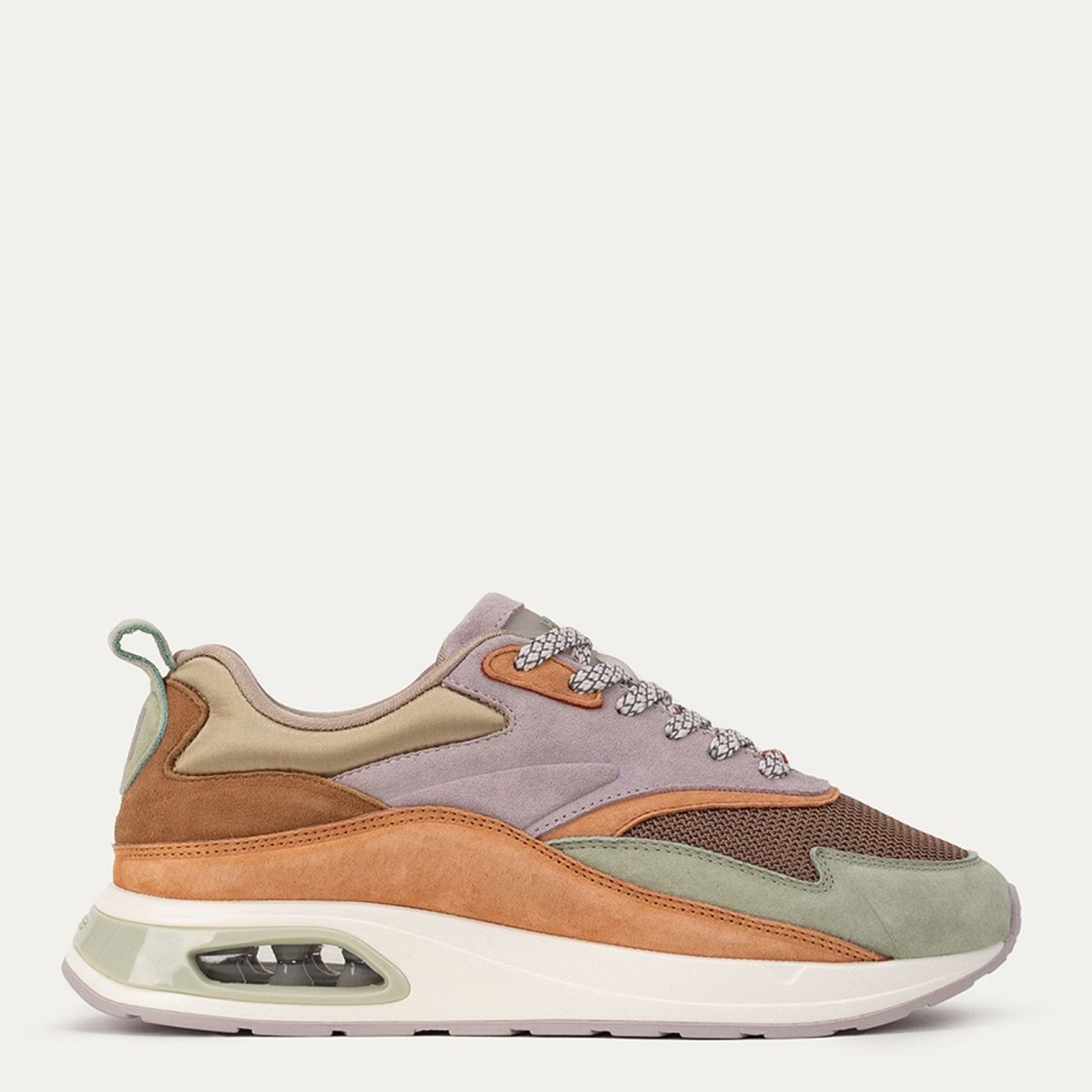 HOFF - Zapatilla Urbana Mujer Cuero Beige Hoff