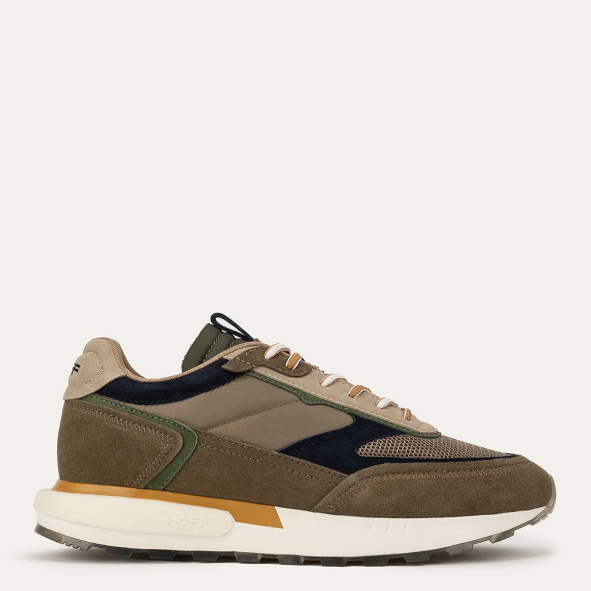 HOFF - Zapatilla Urbana Hombre Cuero Beige Hoff