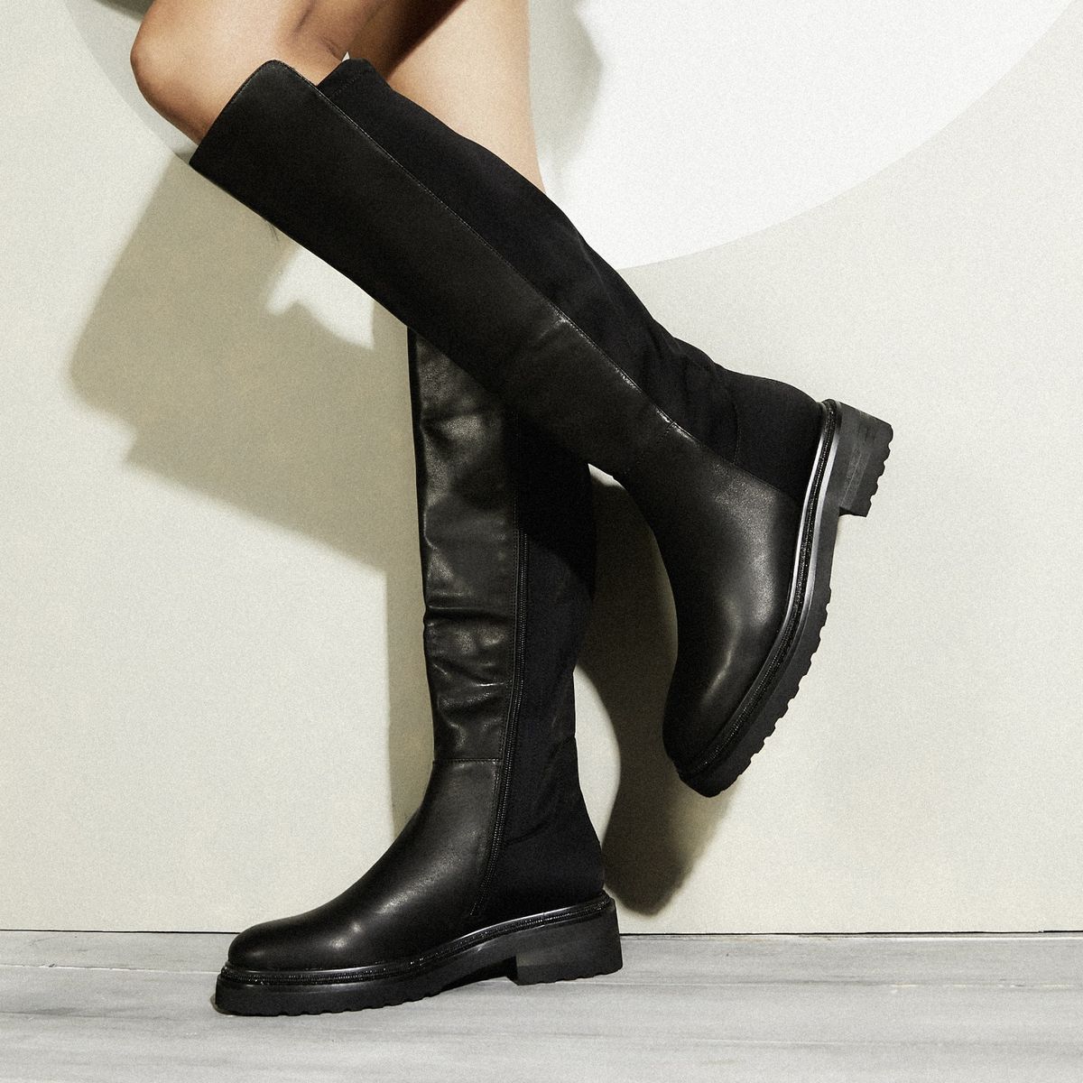 ALMA EN PENA - Bota Mujer Cuero Negro Alma En Pena