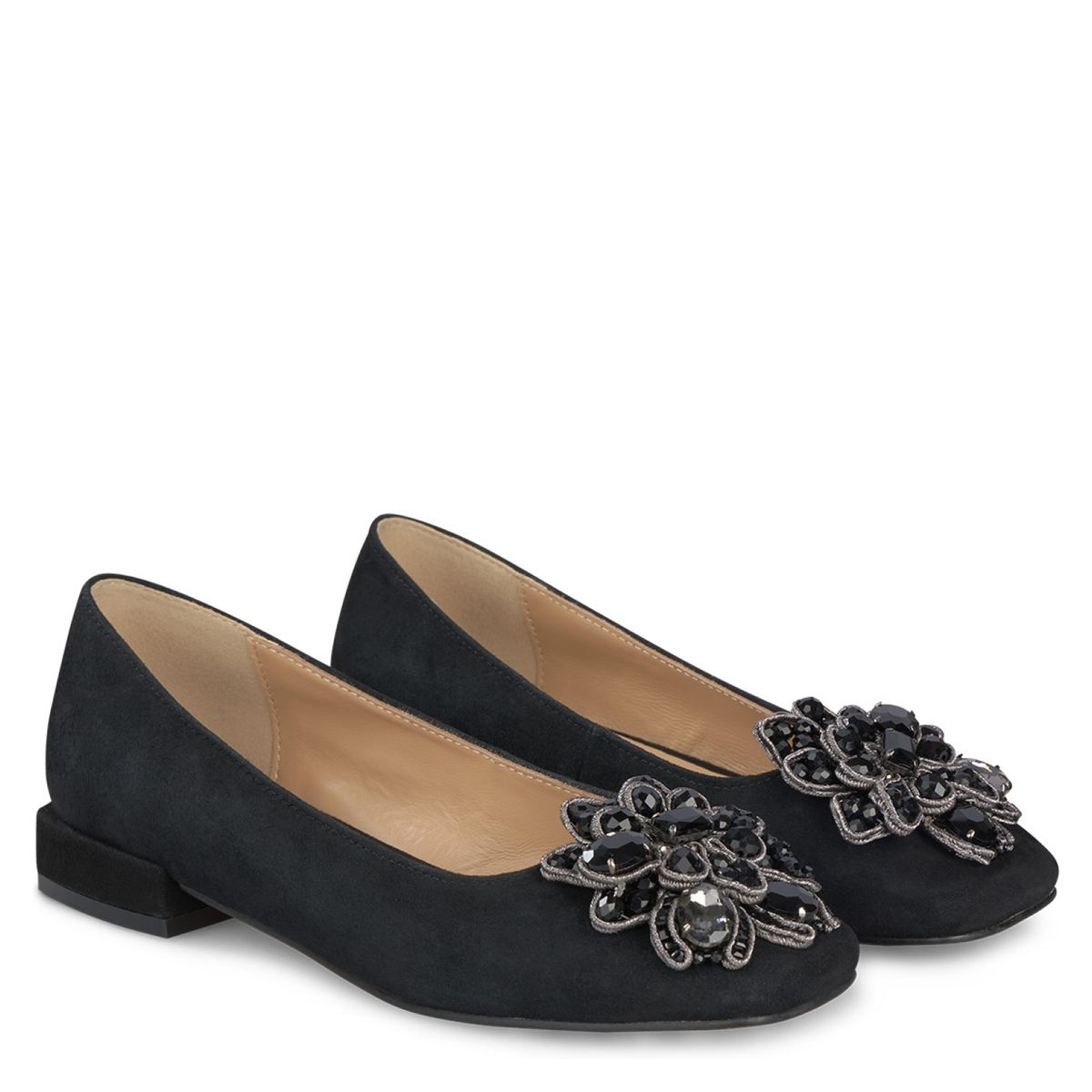 ALMA EN PENA - Ballerina Mujer Cuero Negro Alma En Pena