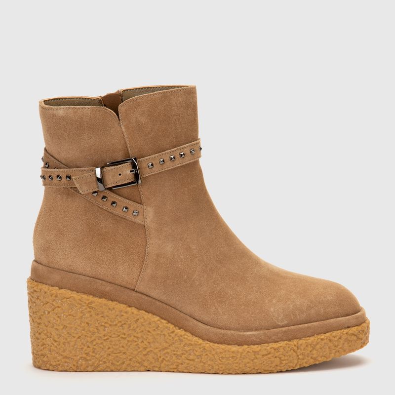 ALMA EN PENA - Botín Mujer Beige Alma En Pena
