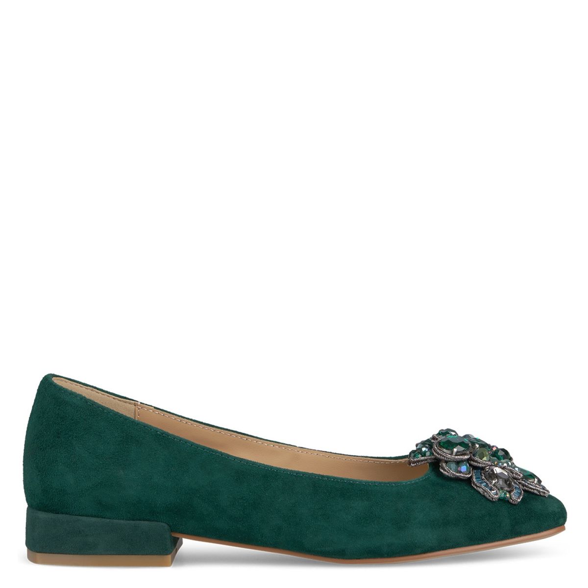 ALMA EN PENA - Ballerina Mujer Cuero Verde Alma En Pena