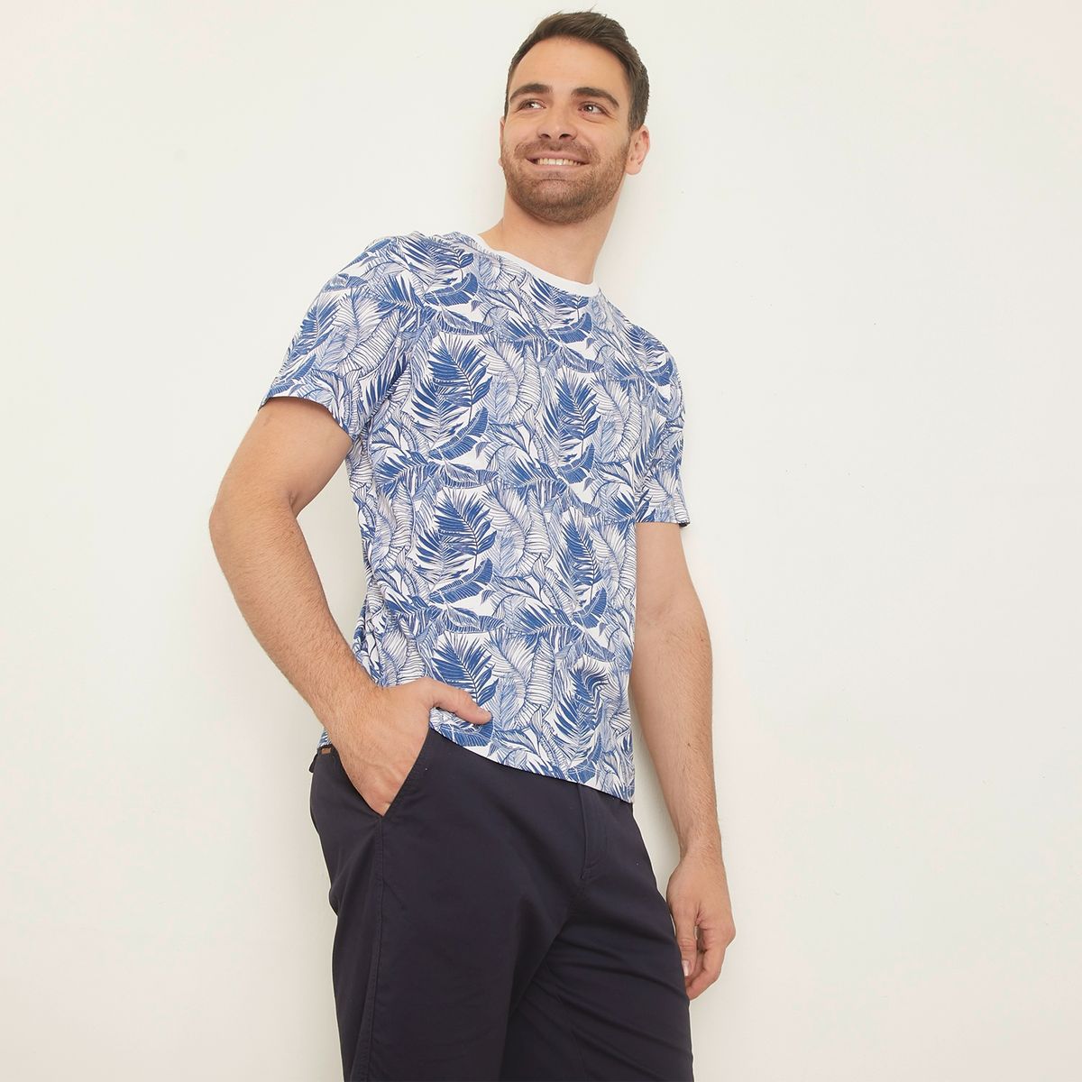 NEWPORT - Polera Manga Corta Algodón Hombre Newport