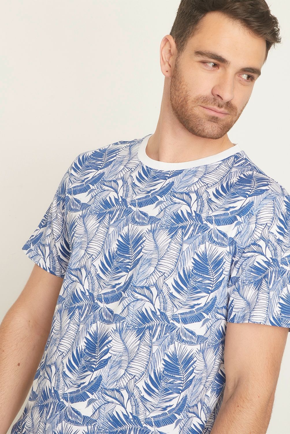 NEWPORT - Polera Manga Corta Algodón Hombre Newport