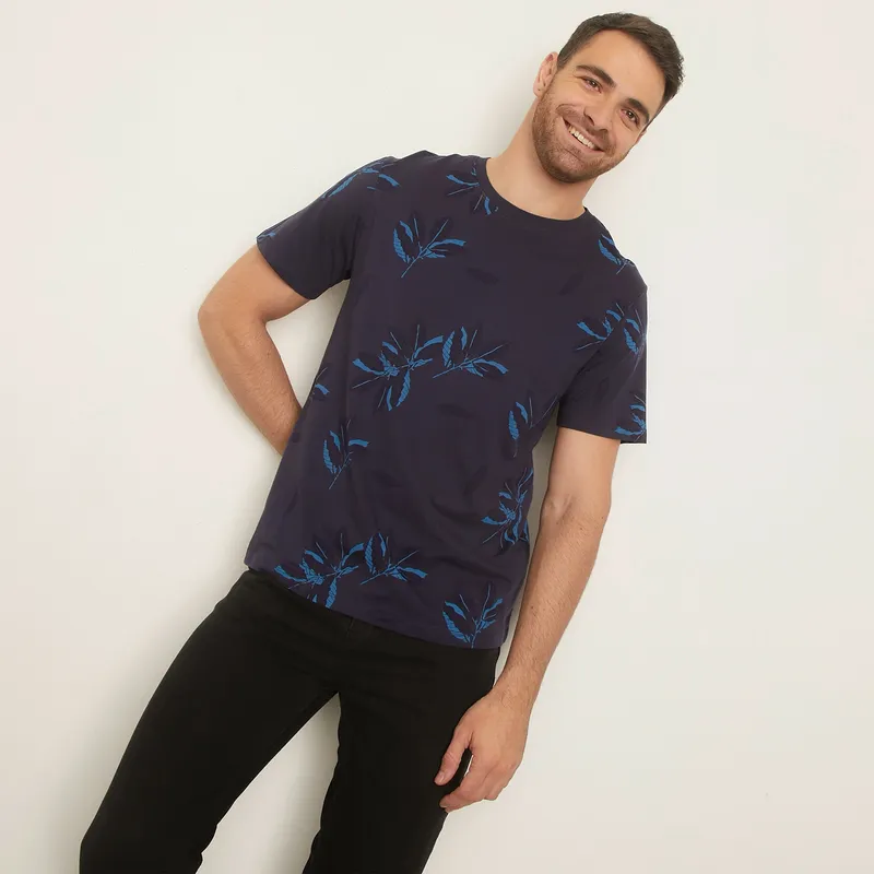NEWPORT - Polera Manga Corta Algodón Hombre Newport