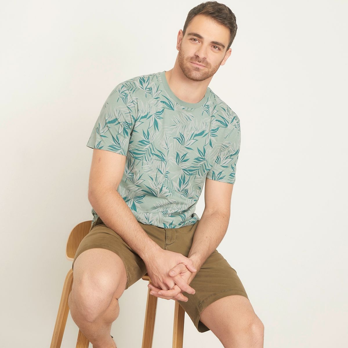 NEWPORT - Polera Manga Corta Algodón Hombre Newport