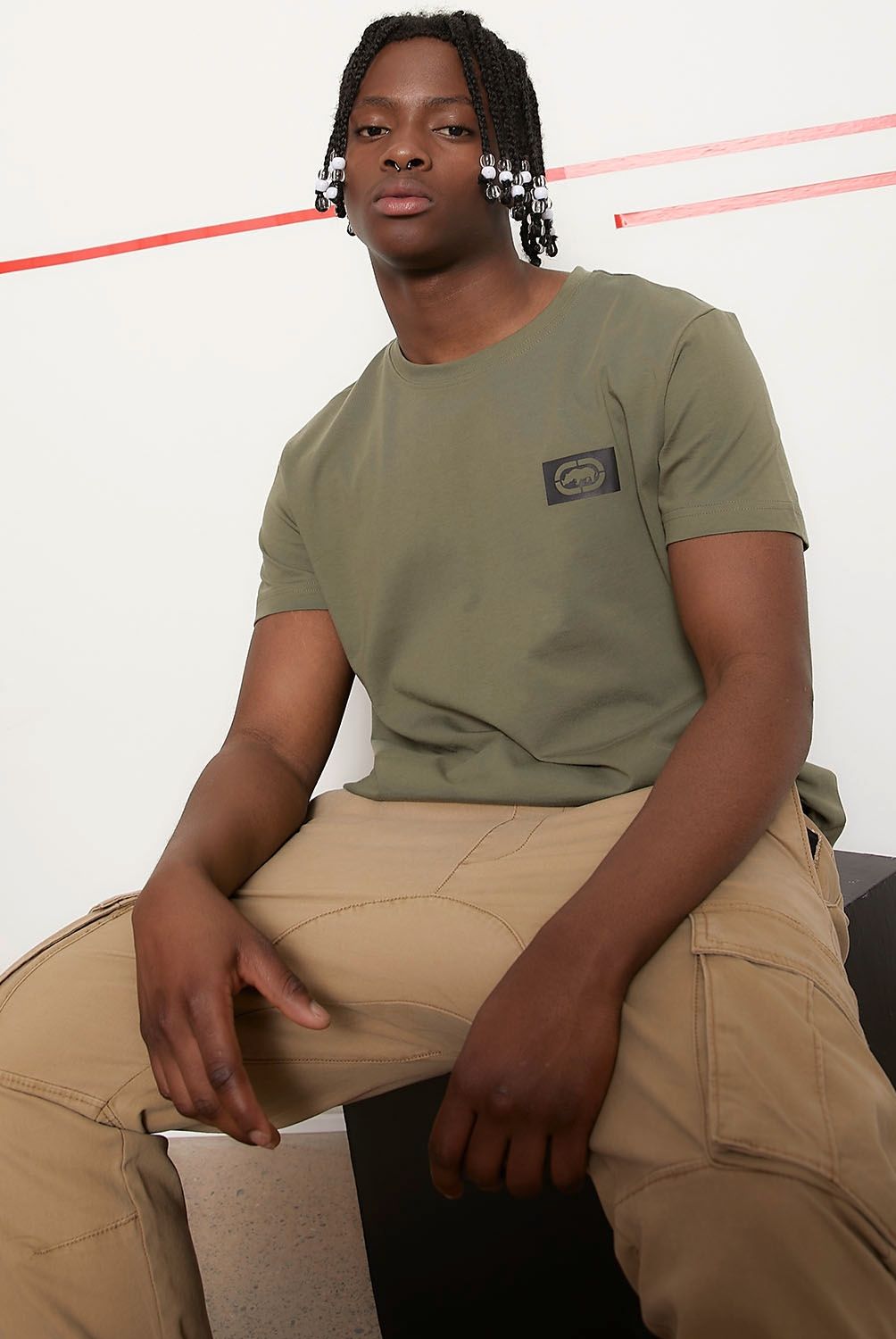 ECKO - Polera Manga Corta Algodón Hombre Ecko