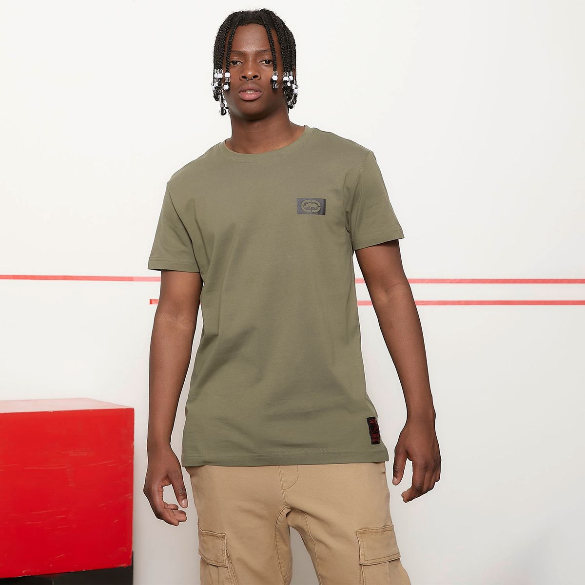 ECKO - Polera Manga Corta Algodón Hombre Ecko