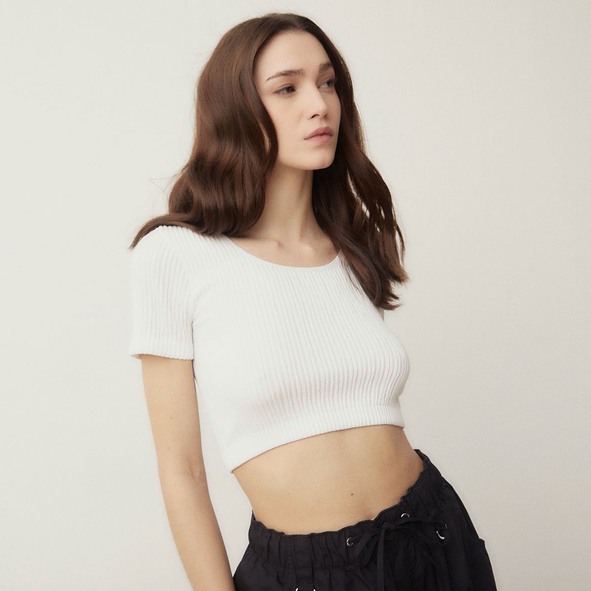 SYBILLA - Polera Manga Corta Mujer Sybilla