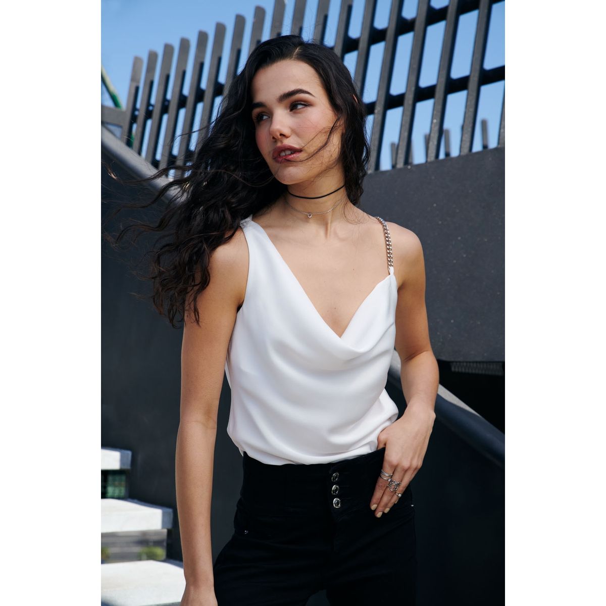 MOSSIMO - Blusa Sin Mangas Mujer Mossimo