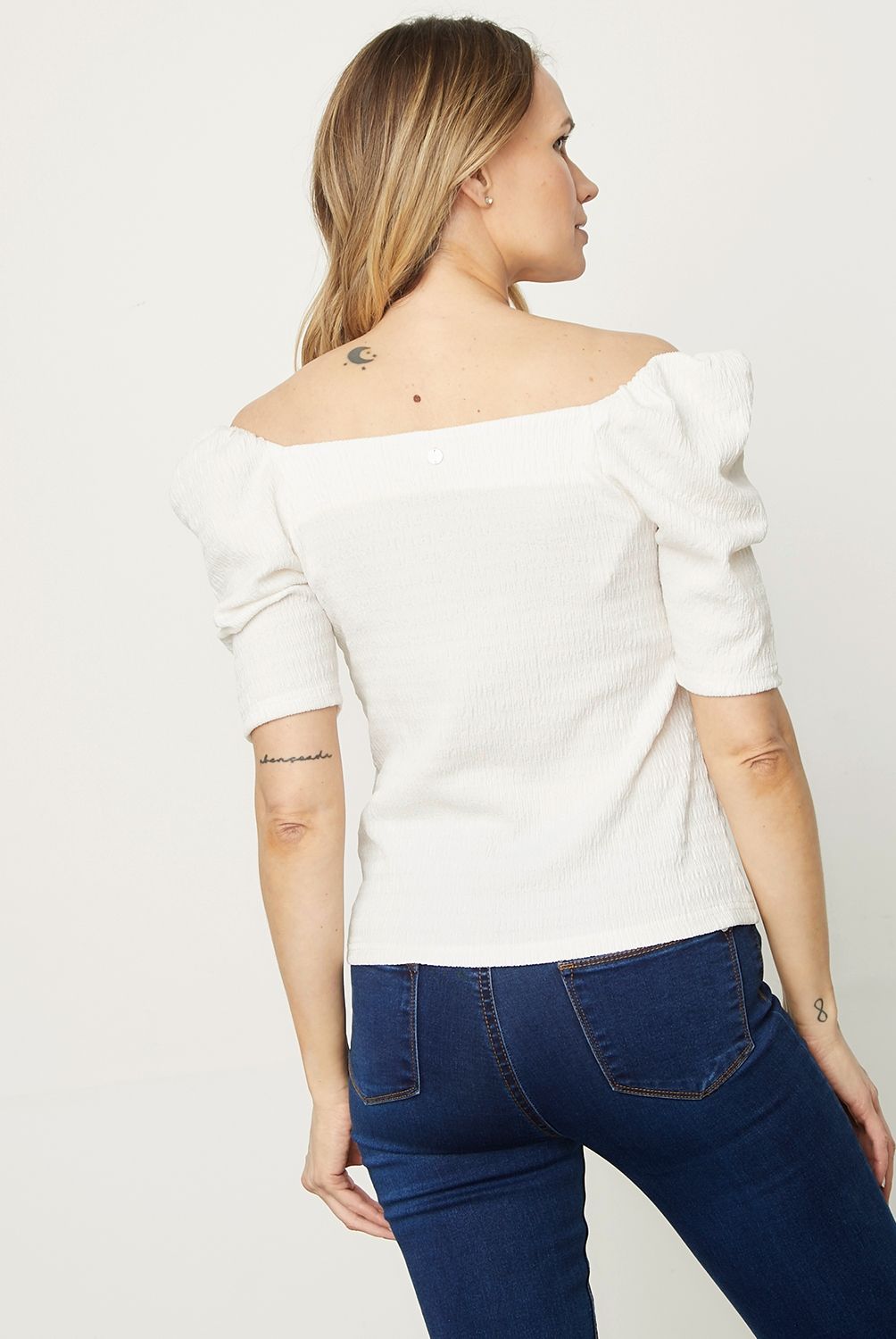 ELLE - Polera Manga Larga Mujer Elle
