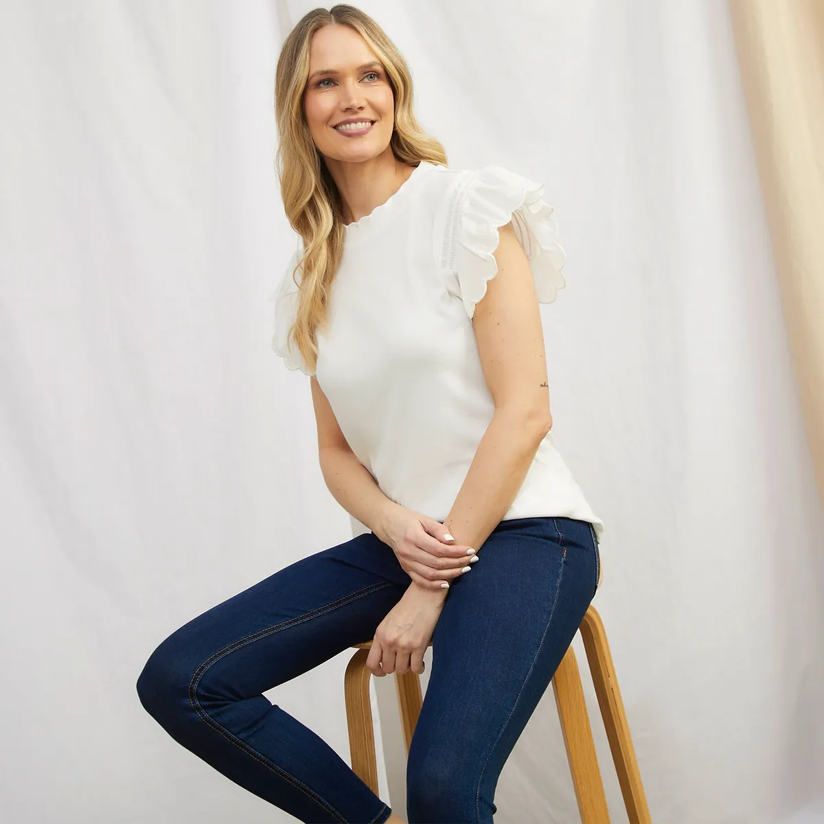 APOLOGY - Polera Manga Corta Algodón Mujer Apology