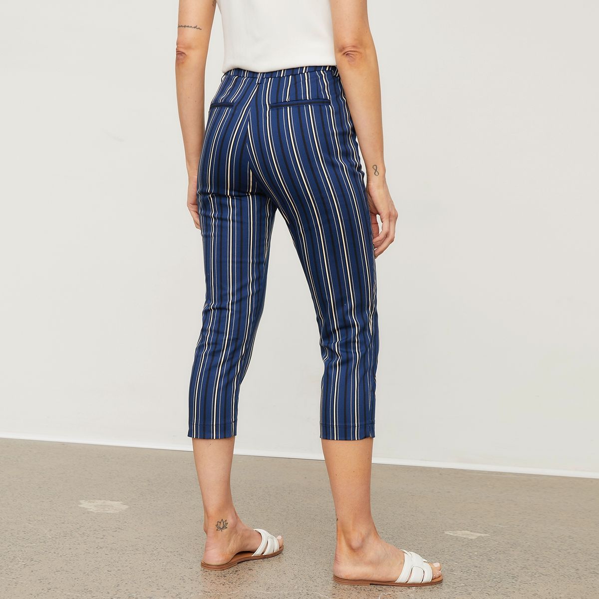 APOLOGY - Pantalón Capri Tiro Alto Mujer Apology