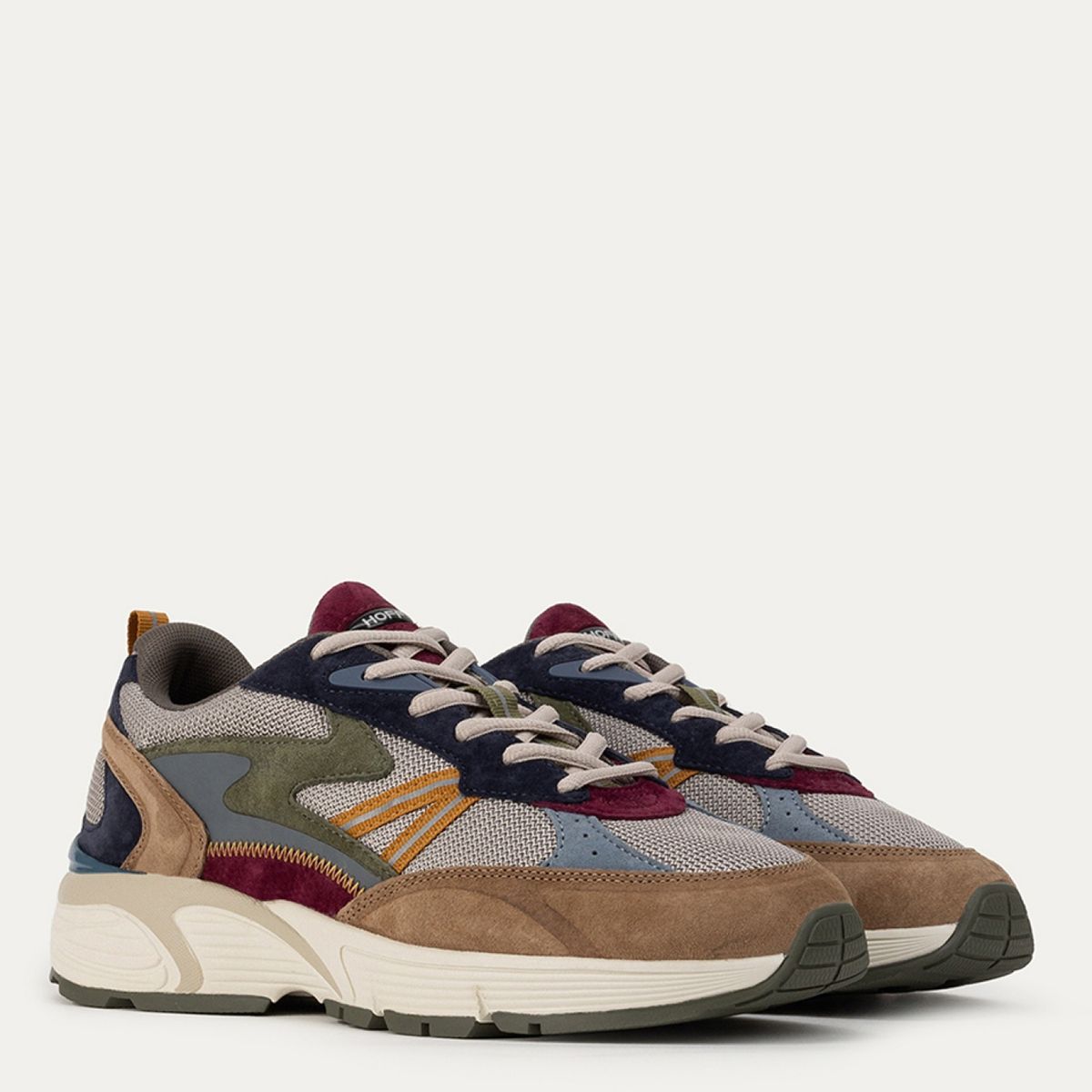 HOFF - Zapatilla Urbana Hombre Cuero Café Hoff