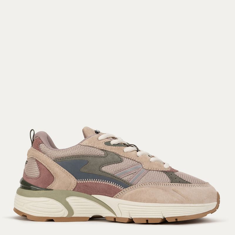 HOFF - Zapatilla Urbana Mujer Cuero Rosado Hoff