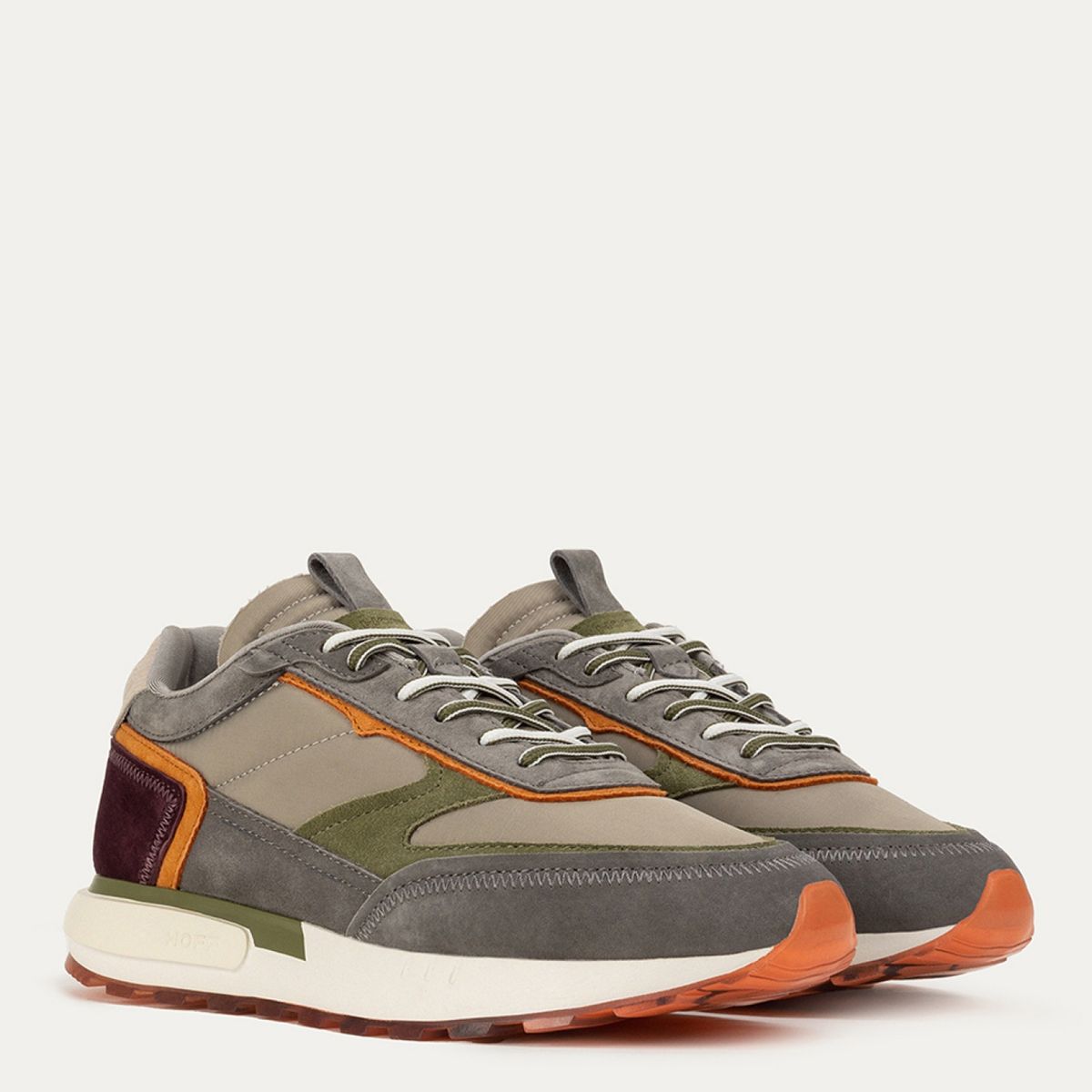 HOFF - Zapatilla Urbana Hombre Cuero Multicolor Hoff