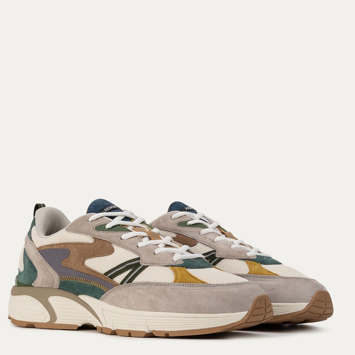 HOFF - Zapatilla Urbana Hombre Cuero Gris Hoff