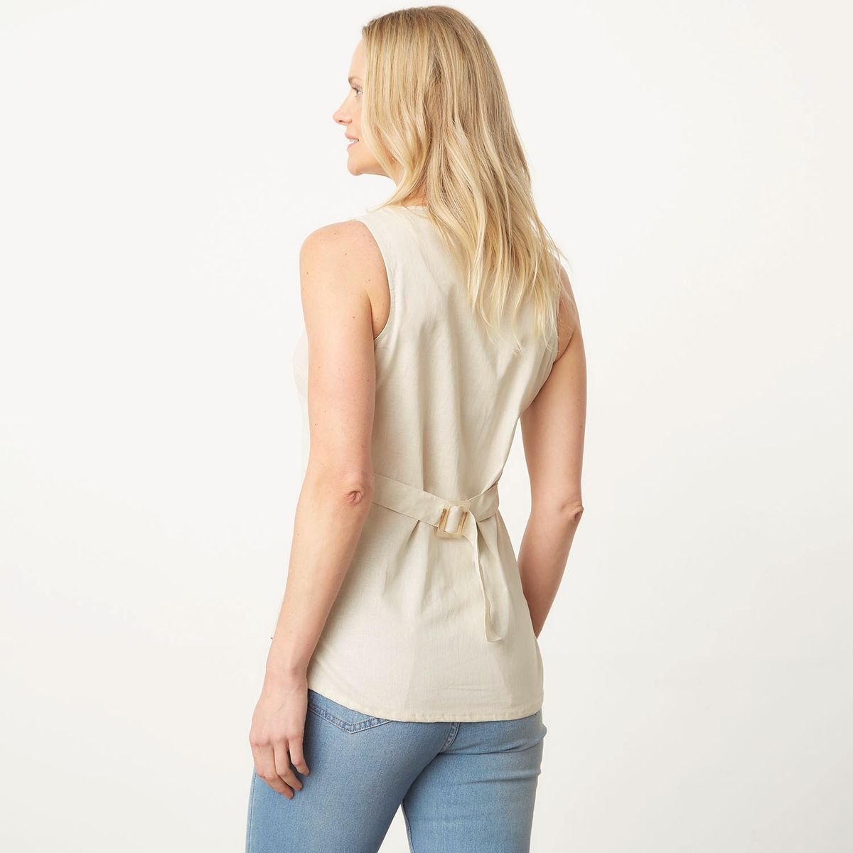 NEWPORT - Blusa Sin Mangas Mujer Newport