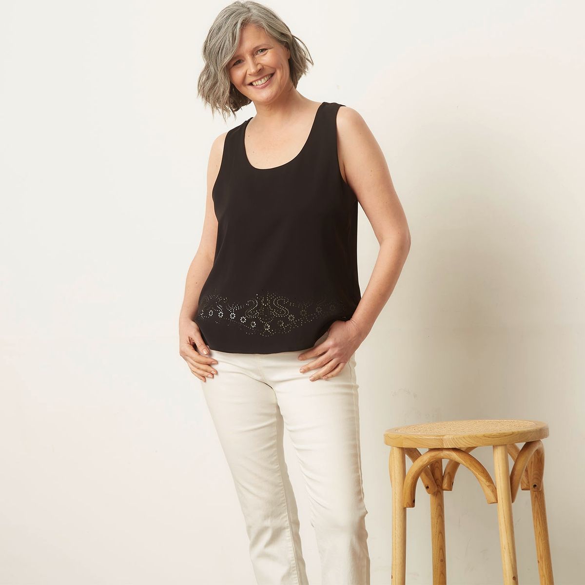 S COCCI - Blusa Sin Mangas Mujer S.Cocci