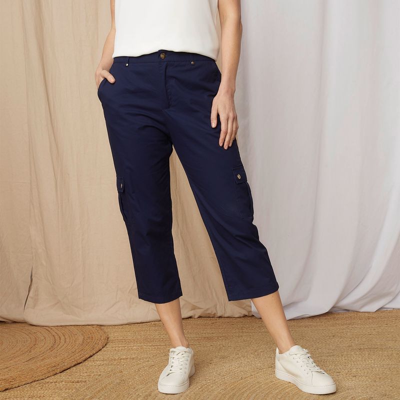 S COCCI - Pantalón Capri Tiro Alto Mujer S Cocci
